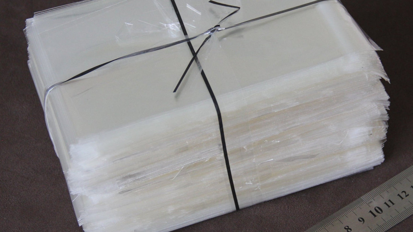 1000/2000x 10x15cm Clear Self Adhesive Resealable Cellophane Bags Packaging Plastic Cello