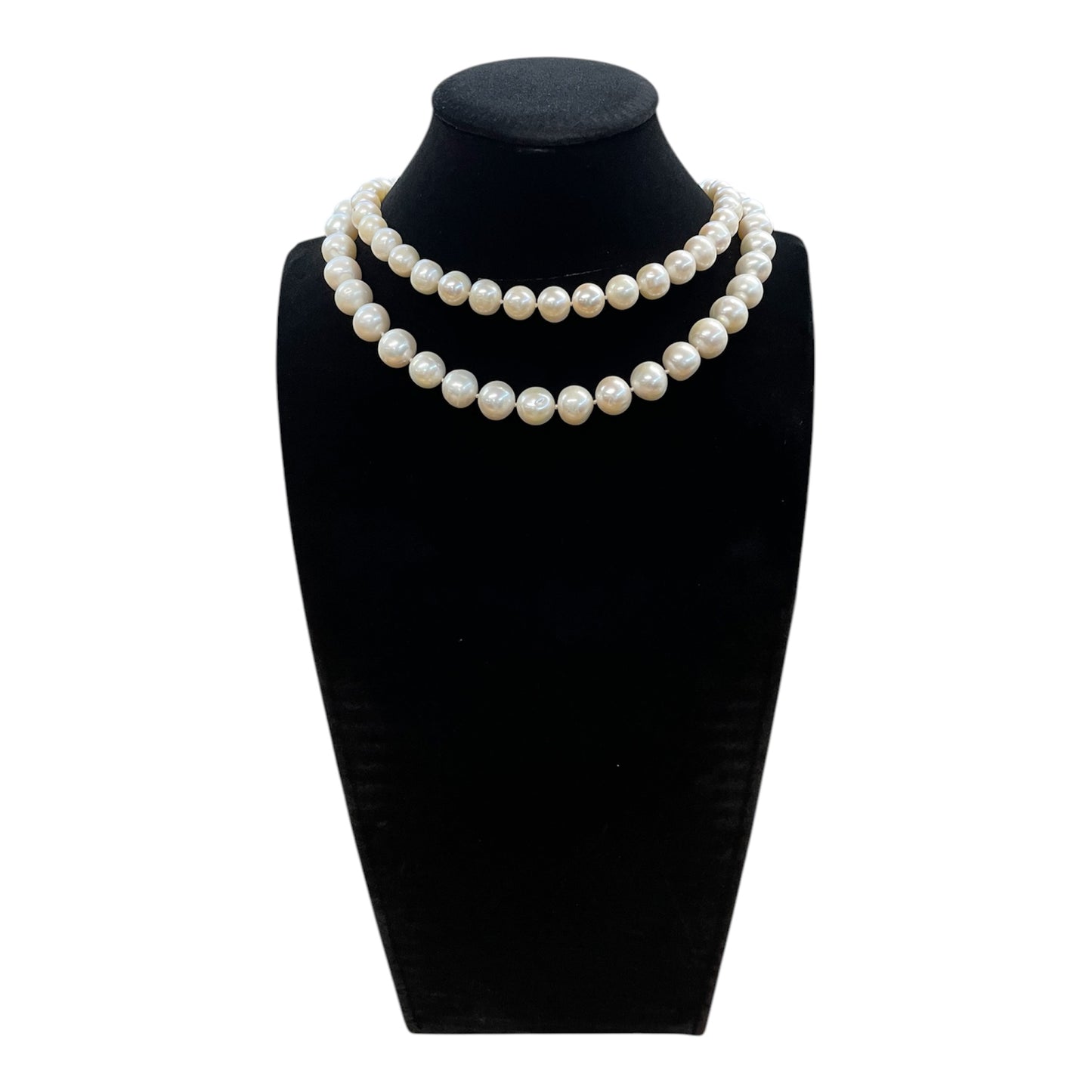 Black Velvet Necklace Display Mannequin