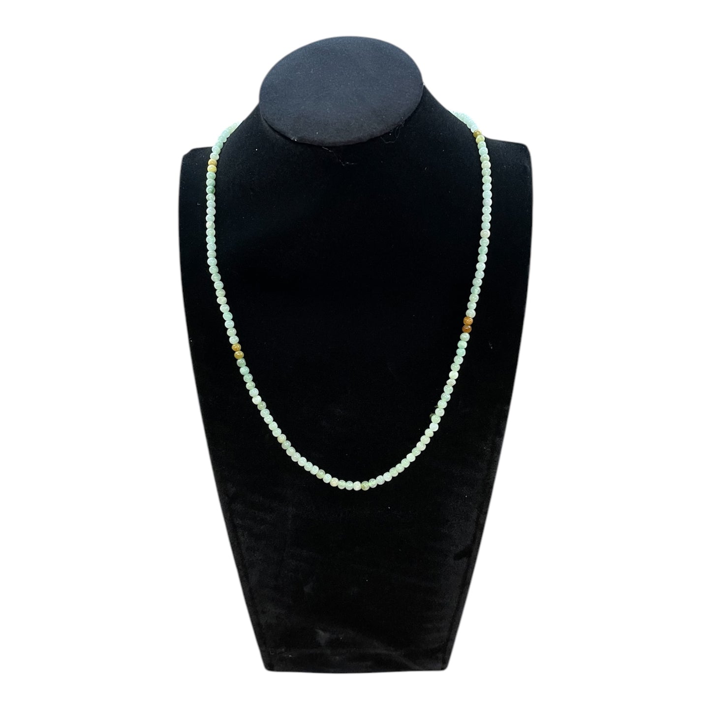 Black Velvet Necklace Display Mannequin