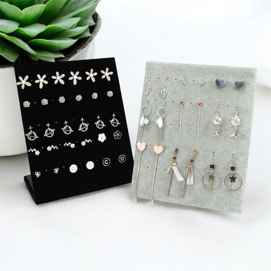 60 Holes Earring Display Stand – Jewellery Holder Rack for Studs & Dangles