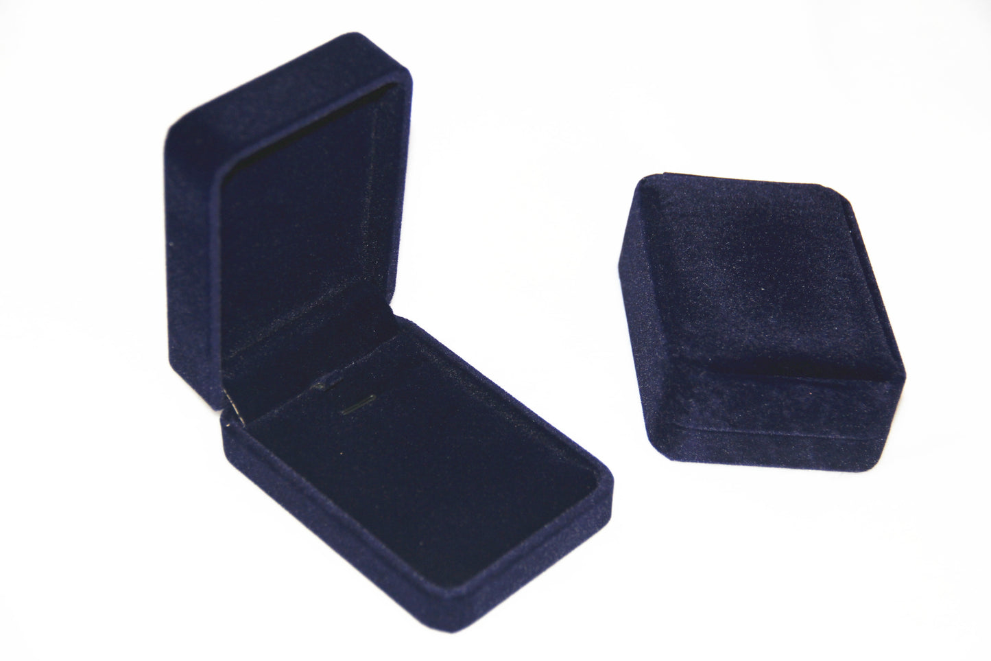 10x Blue Velvet Necklace Gift Box