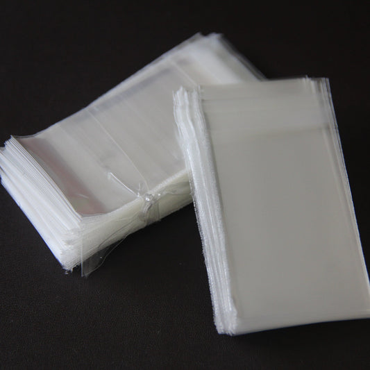 2000/3000x Clear Resealable Cello Bags 40x60mm | Small Self Seal Plastic Pouch for Jewellery Packaging