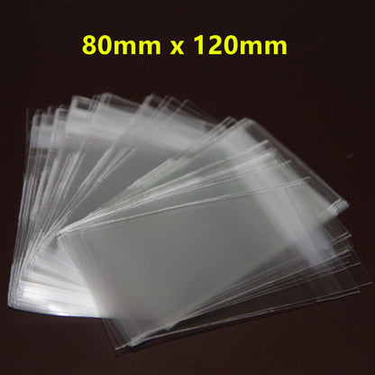 1000/2000x Clear Self Seal Cello Bags 8x12cm Resealable Adhesive Plastic Packaging