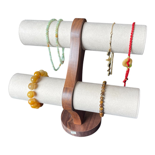 Bracelet Bangle Wooden Stand