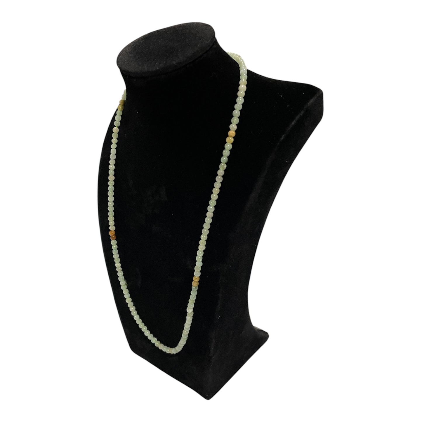 Velvet Necklace Bust Stand 25cm – Display Holder for Jewellery Chains Pendants (Black/Grey)
