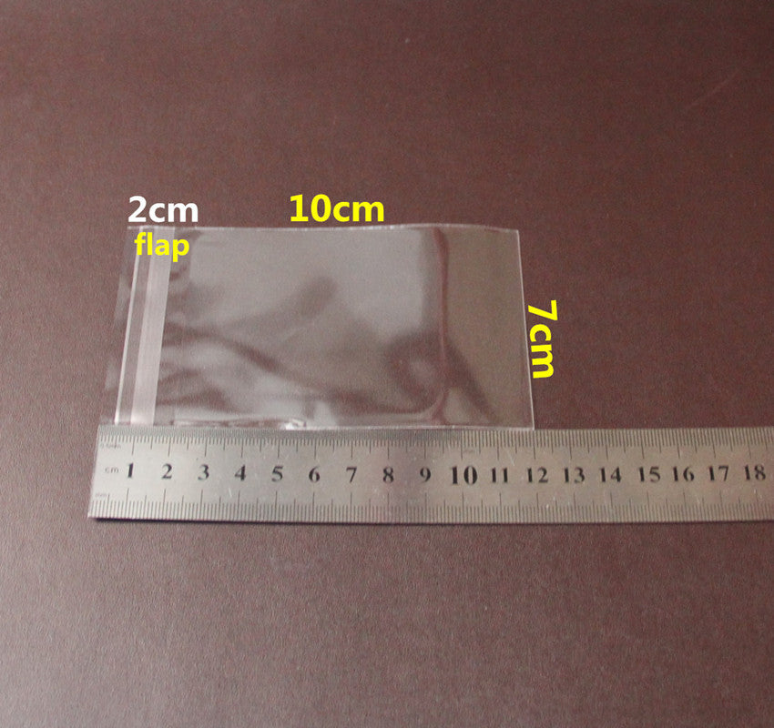 1000/2000 Resealable Cello Bags 7x10cm Clear Self Seal Plastic Pouch Jewellery Packaging