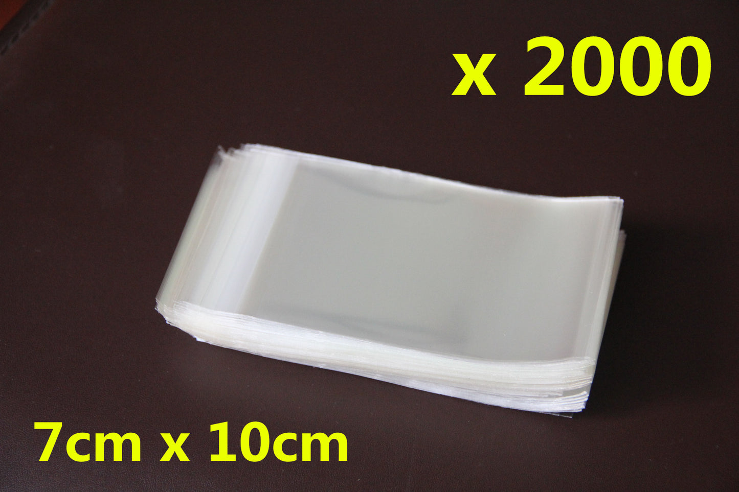 1000/2000 Resealable Cello Bags 7x10cm Clear Self Seal Plastic Pouch Jewellery Packaging