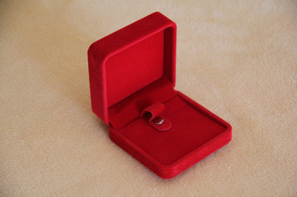 Red Velvet Jewellery Boxes - Gift Packaging Set - Necklace Ring Pendant Bracelet Gift Boxes