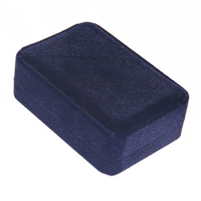 10x Blue Velvet Necklace Gift Box