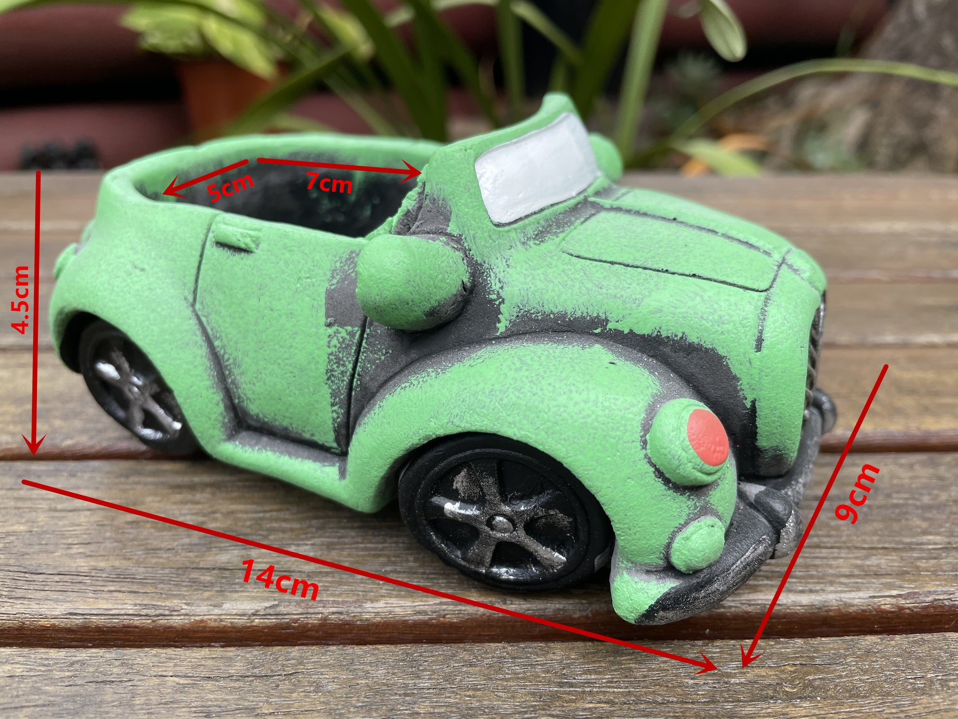 car succulent Vintage Car Succulent and Cactus Plant Pot