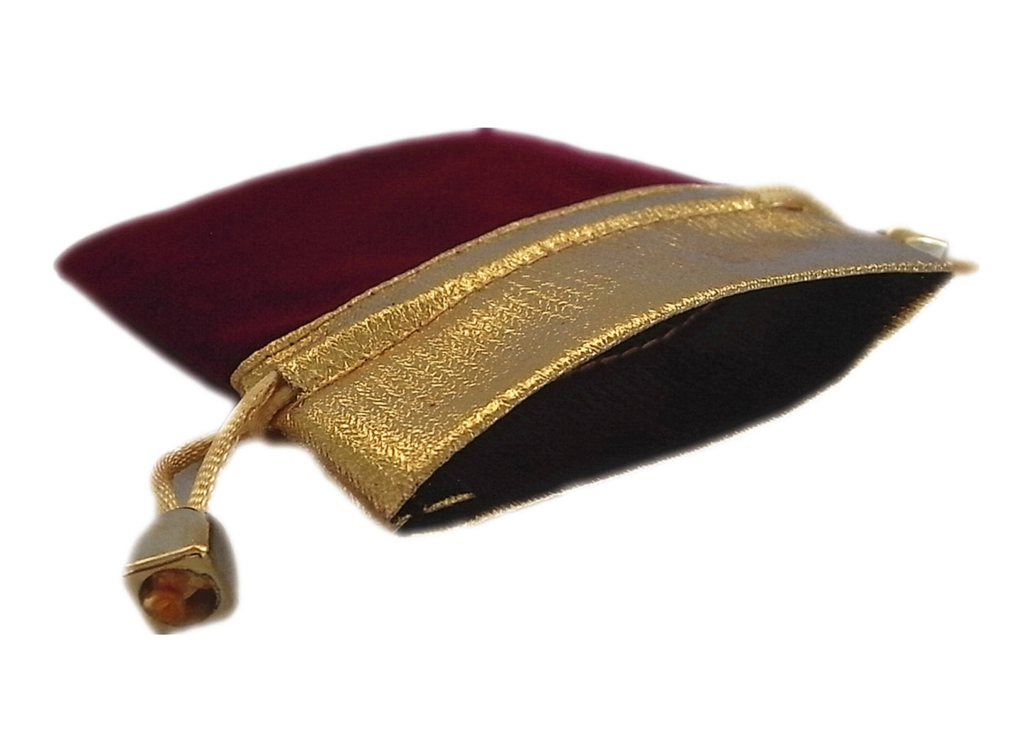 50 Elegant Red/Black Velvet Pouches with Gold Accent - Wedding, Christmas, Jewellery Gift Bags