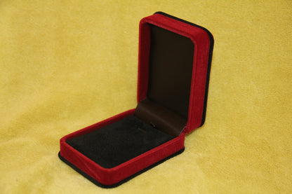 Velvet Cherry Red Jewellery Boxes - Gift Packaging Set - Necklace Ring Pendant Bracelet Gift Boxes