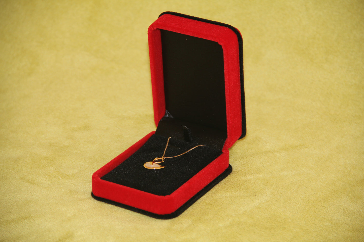 Velvet Red Jewellery Boxes - Gift Packaging Set - Necklace Ring Pendant Bracelet Gift Boxes