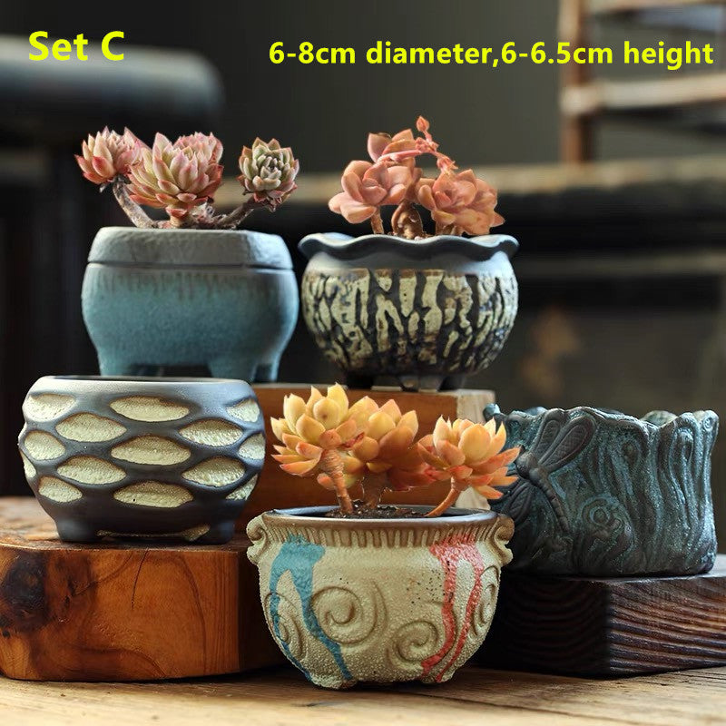 Ceramic Pots Set