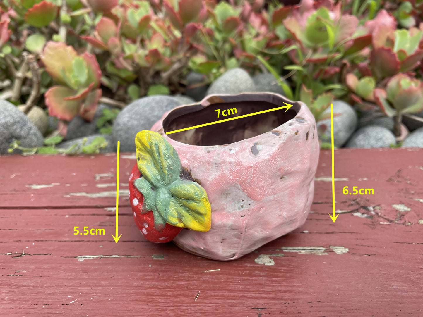 Strawberry Rabbit Pot 3D