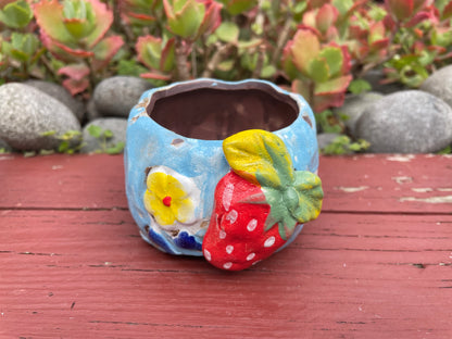 Strawberry Rabbit Pot 3D