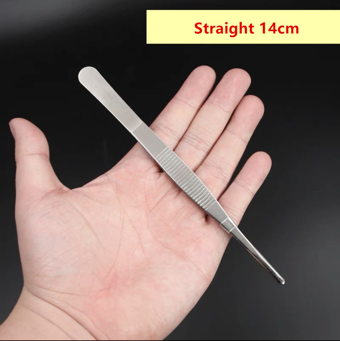 Aquarium Fish Tank Stainless Steel Straight Tongs Plant Tweezers 12-29.5cm AU