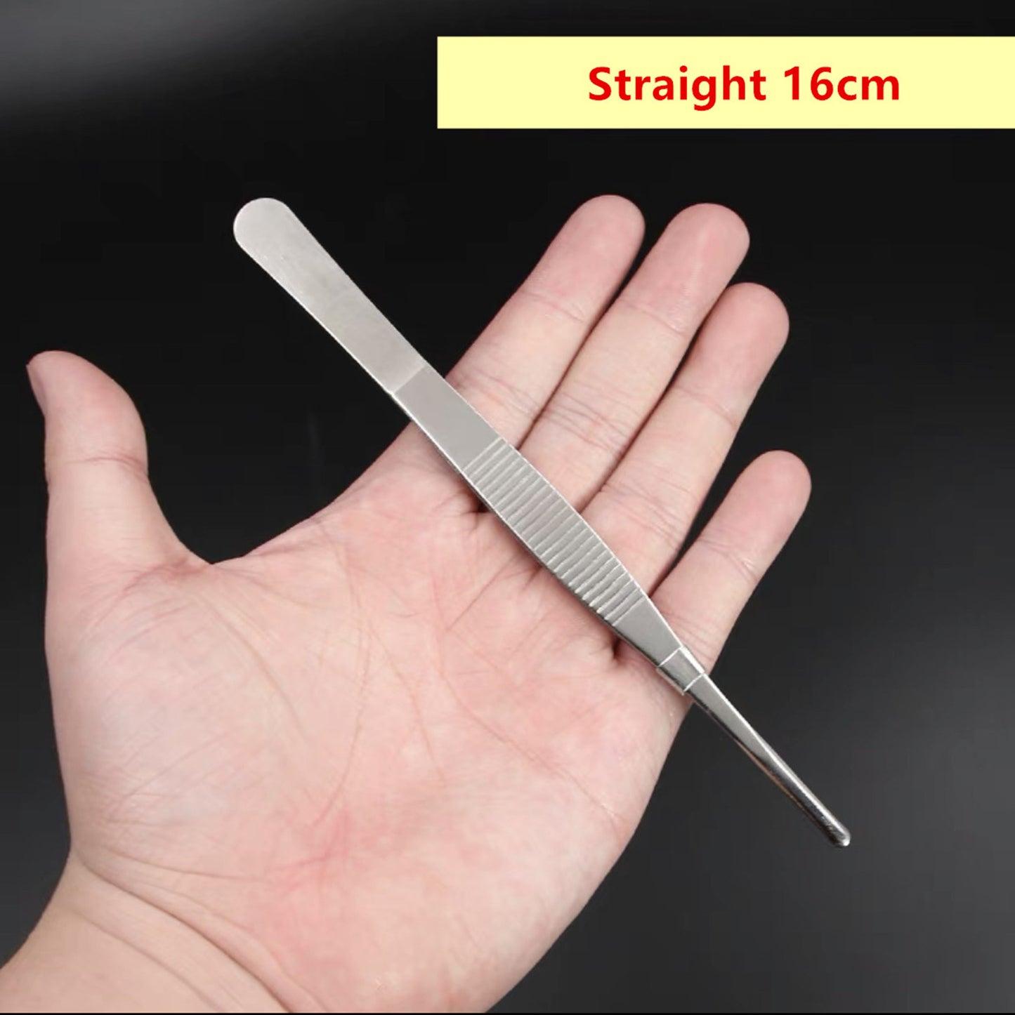 Aquarium Fish Tank Stainless Steel Straight Tongs Plant Tweezers 12-29.5cm AU