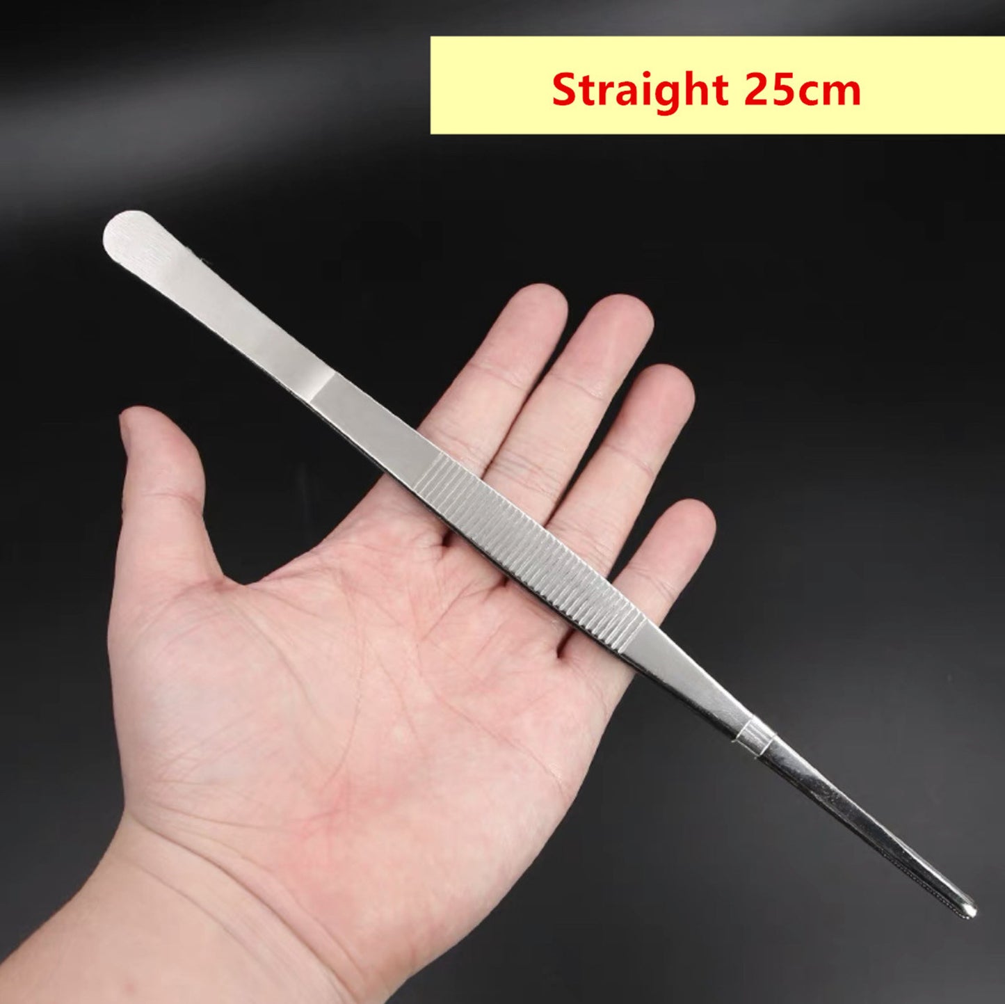 Aquarium Fish Tank Stainless Steel Straight Tongs Plant Tweezers 12-29.5cm AU